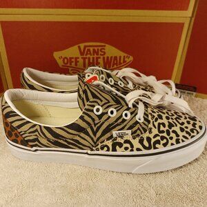 Vans Men's 3.5/Women's 5 Era Safari Leopard/Zebra Multicolor  VN0A54F19M7